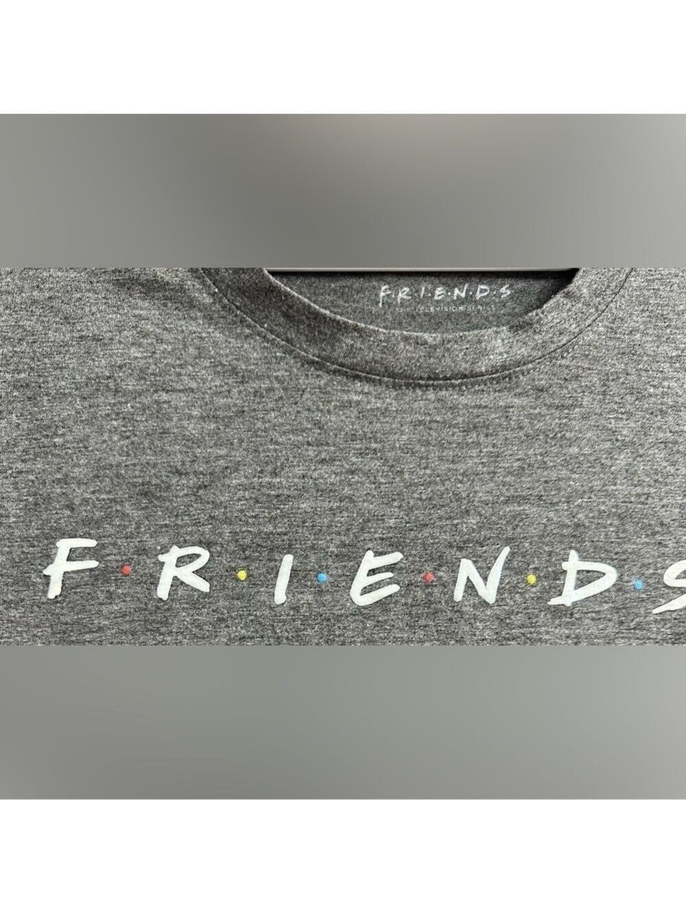 Friends Vintage Graphic Gray Short Sleeve Tee - Picture 3 of 7